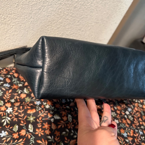 Go Forth Goods LE Indigo Bison Leather Small Avery Tote NEW MSRP $400 - Picture 4 of 9